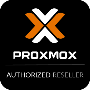 proxmox authorized reseller logo inverted color